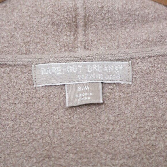 Barefoot Dreams CozyChic Lite Island Wrap Waterfall Open Front Cardigan Soft S/M - Picture 8 of 16